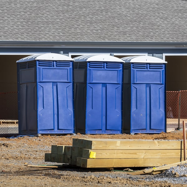 do you offer hand sanitizer dispensers inside the portable toilets in Port Orford